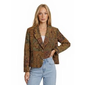 Silverado New Mexico Jacket USA Women's Small Southwestern Vintage Tapestry